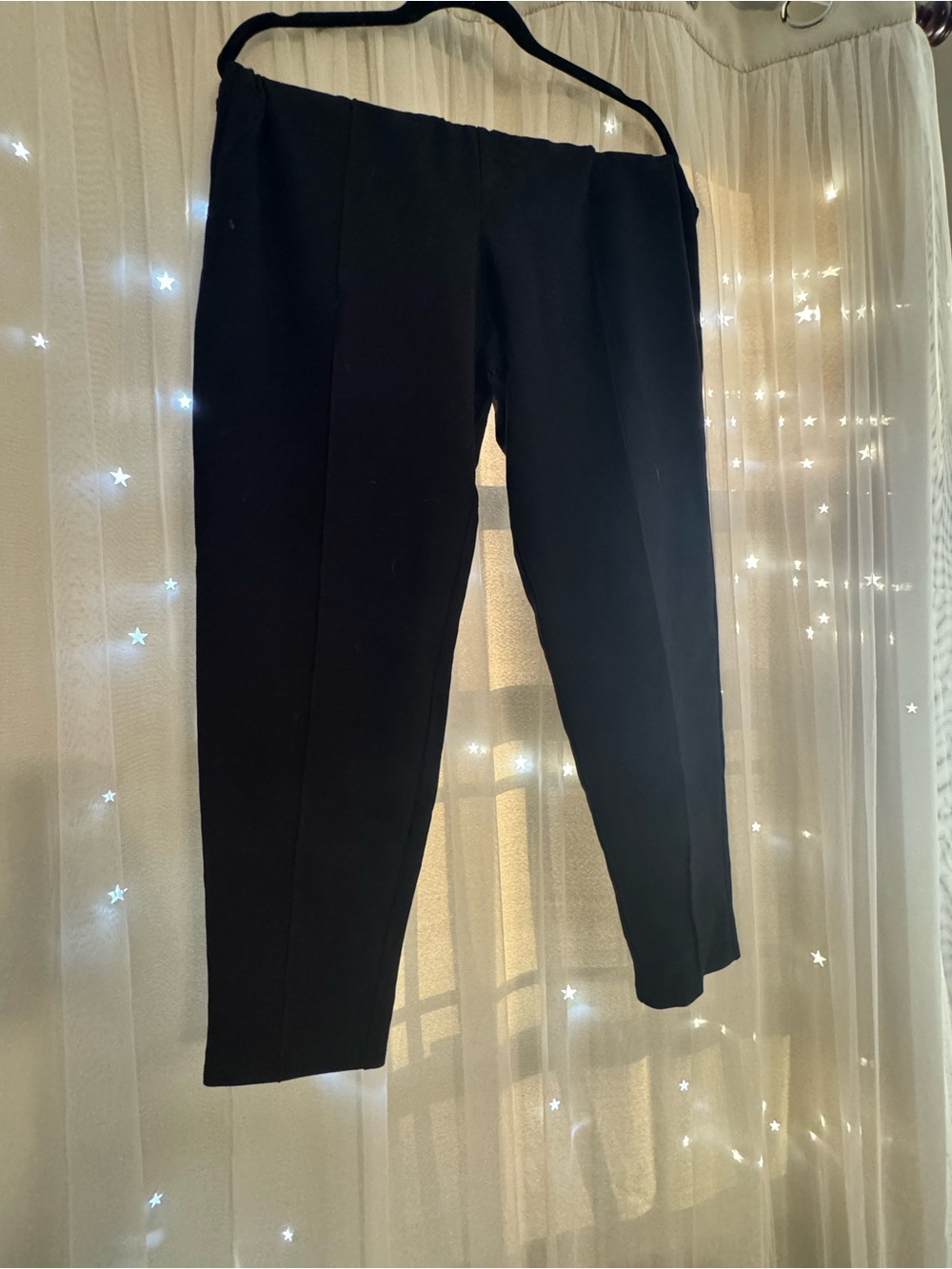 Nine West Black Women's Tailored Ankle Trousers